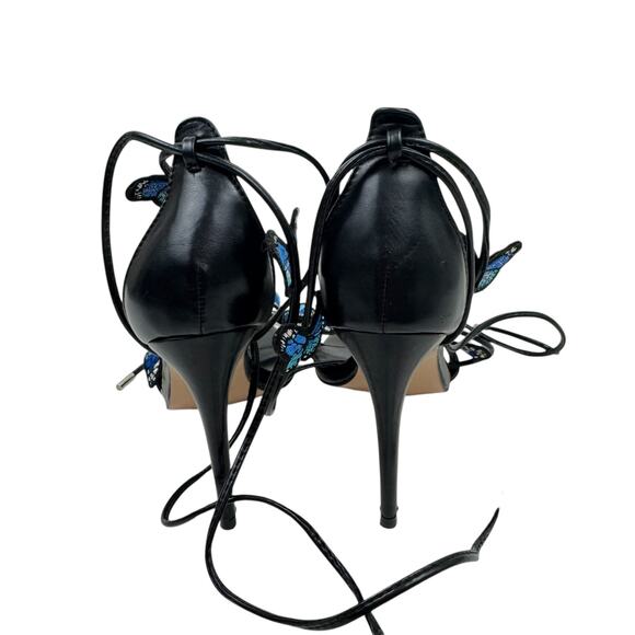 New York & Co Butterfly Lace Up Heels - Picture 7 of 9